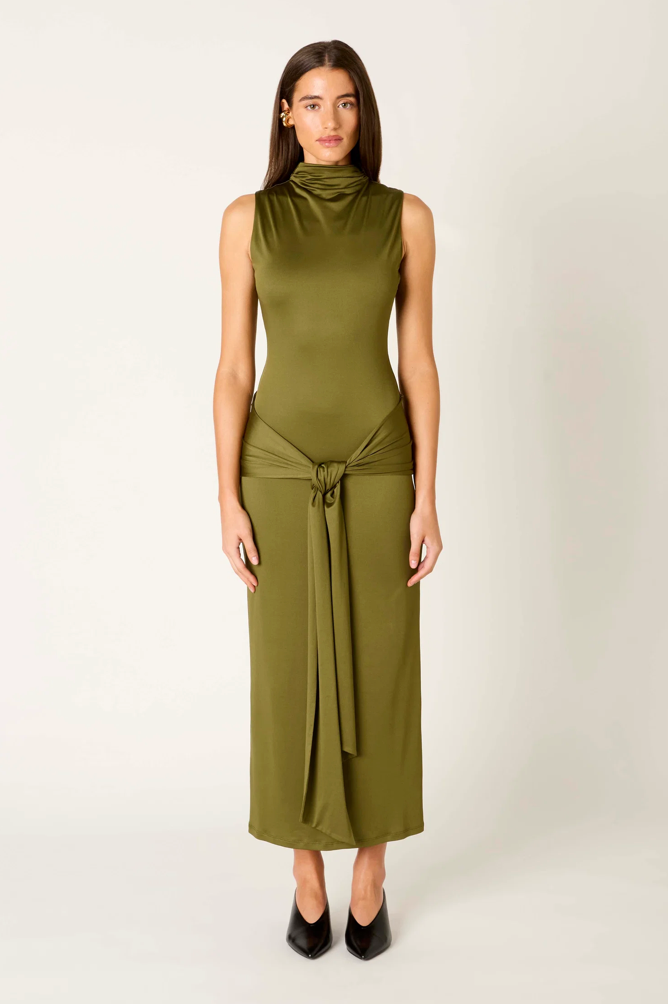 Victoria Dress | Olive | NIA