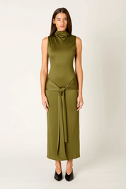 Victoria Dress | Olive | NIA