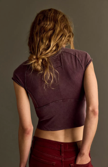 We The Free Protagonist Tee Vintage Grape