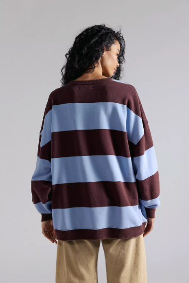 We The Free Classic Crew Stripe | Periwinkle Combo
