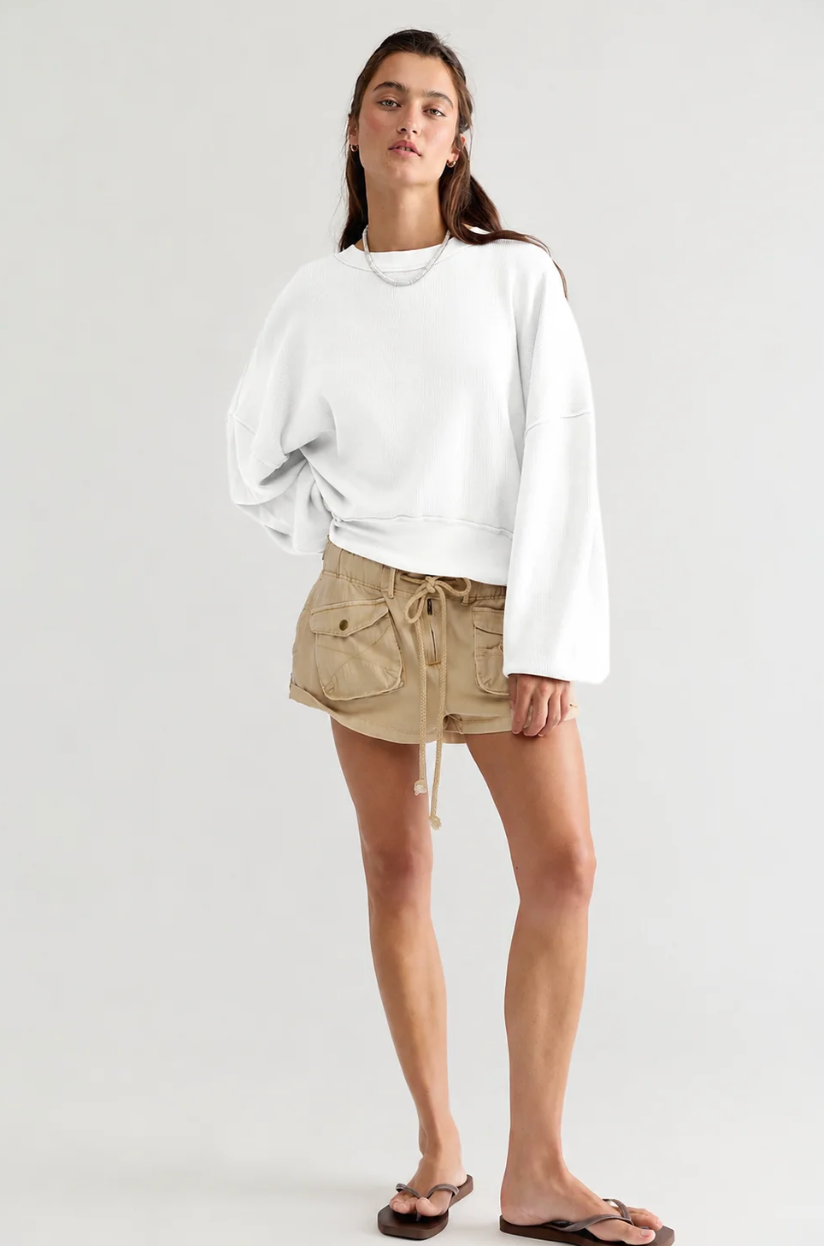 Skyline Tee | Clean Ivory | Free People