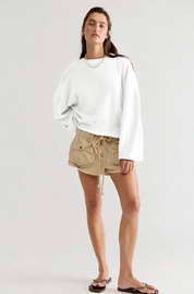 Skyline Tee | Clean Ivory | Free People