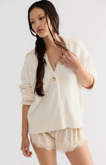 Trading Up Polo | Ivory | Free People