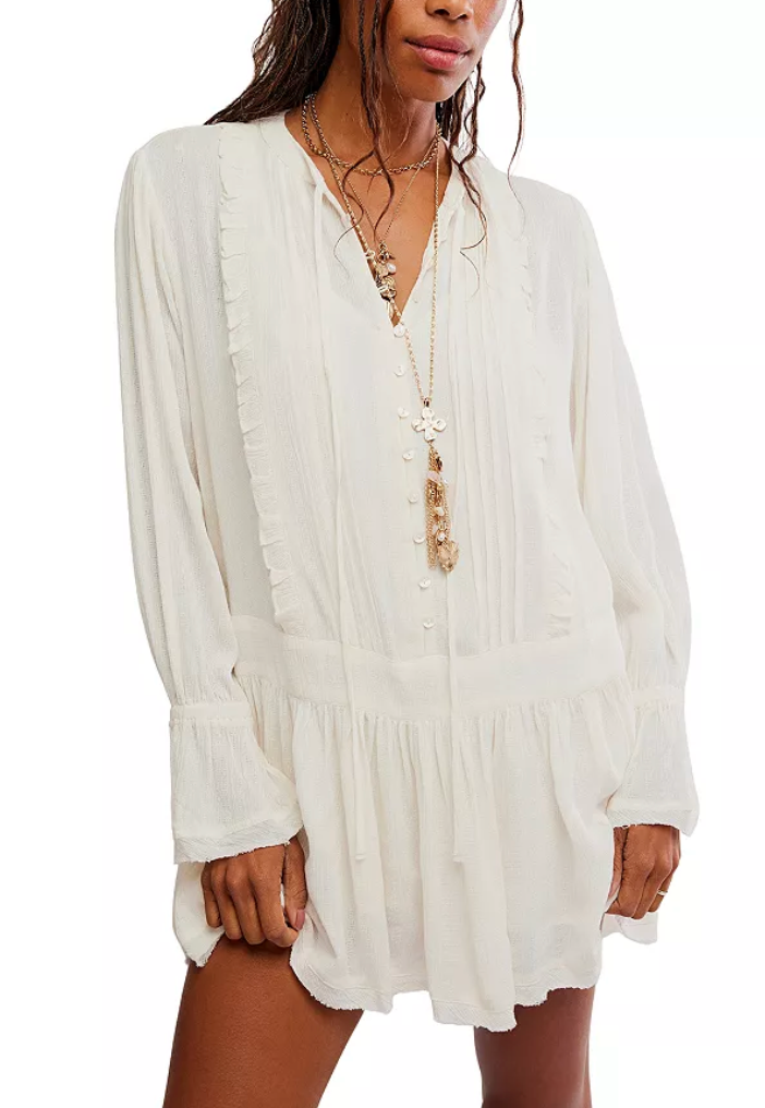 Haute Heirloom Mini Dress | Sugar Swizzle | Free People