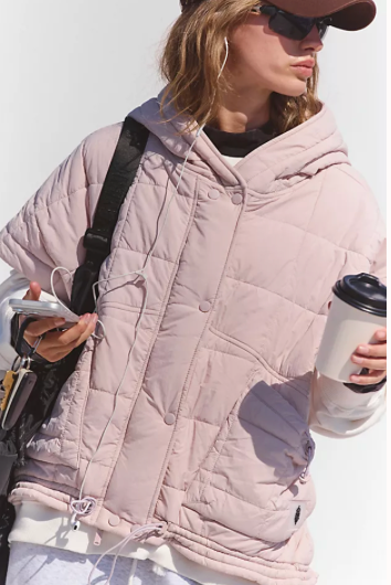 Happy Trails Poncho | Pink Blossom | Free People