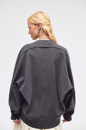 Alma Pullover | Charcoal Heather | Free People