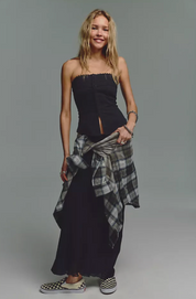 Nikki Corset | Black | Free People