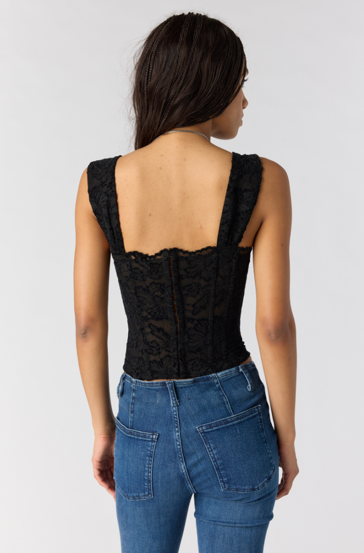 Pretty Little Secrets Corset | Black | Free People