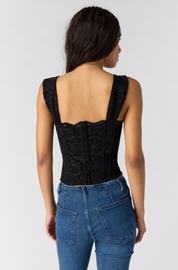 Pretty Little Secrets Corset | Black | Free People
