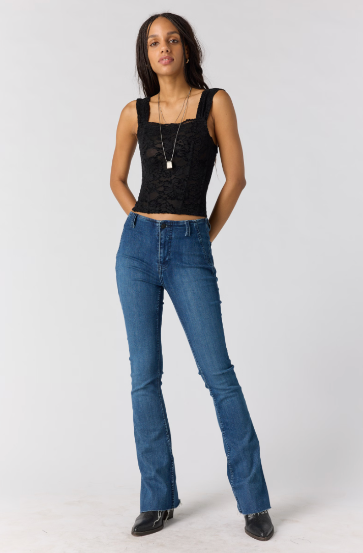 Pretty Little Secrets Corset | Black | Free People