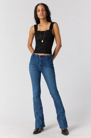 Pretty Little Secrets Corset | Black | Free People