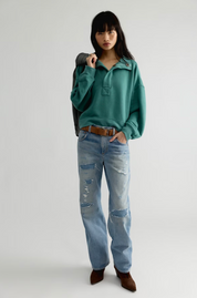 Timeless Pullover in Aqua | Free People