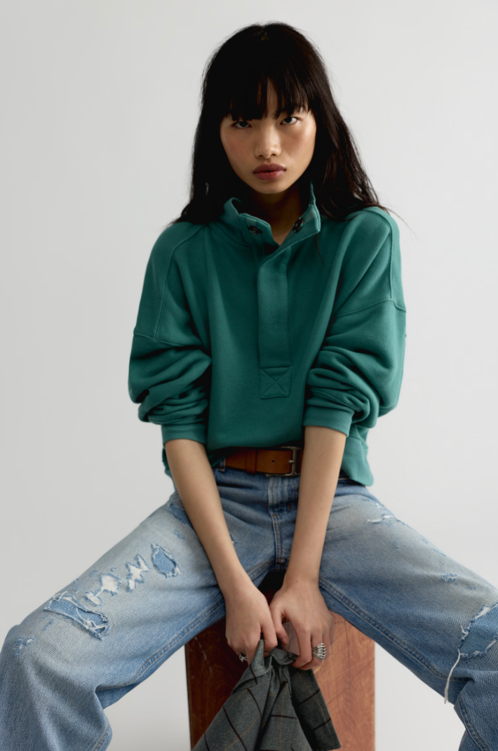 Timeless Pullover in Aqua | Free People