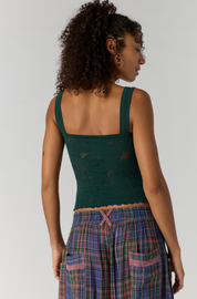 Free People Heirloom Cami in Rainforest