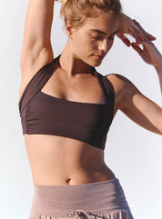 Don't Let Go Bra in Chocolate | Fp Movement