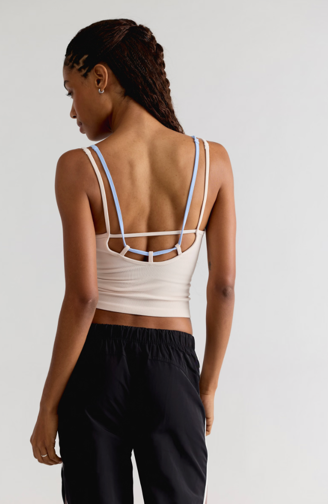 All Clear Coastline Cami | Cream/Peri | FP Movement