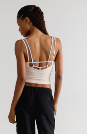 All Clear Coastline Cami | Cream/Peri | FP Movement