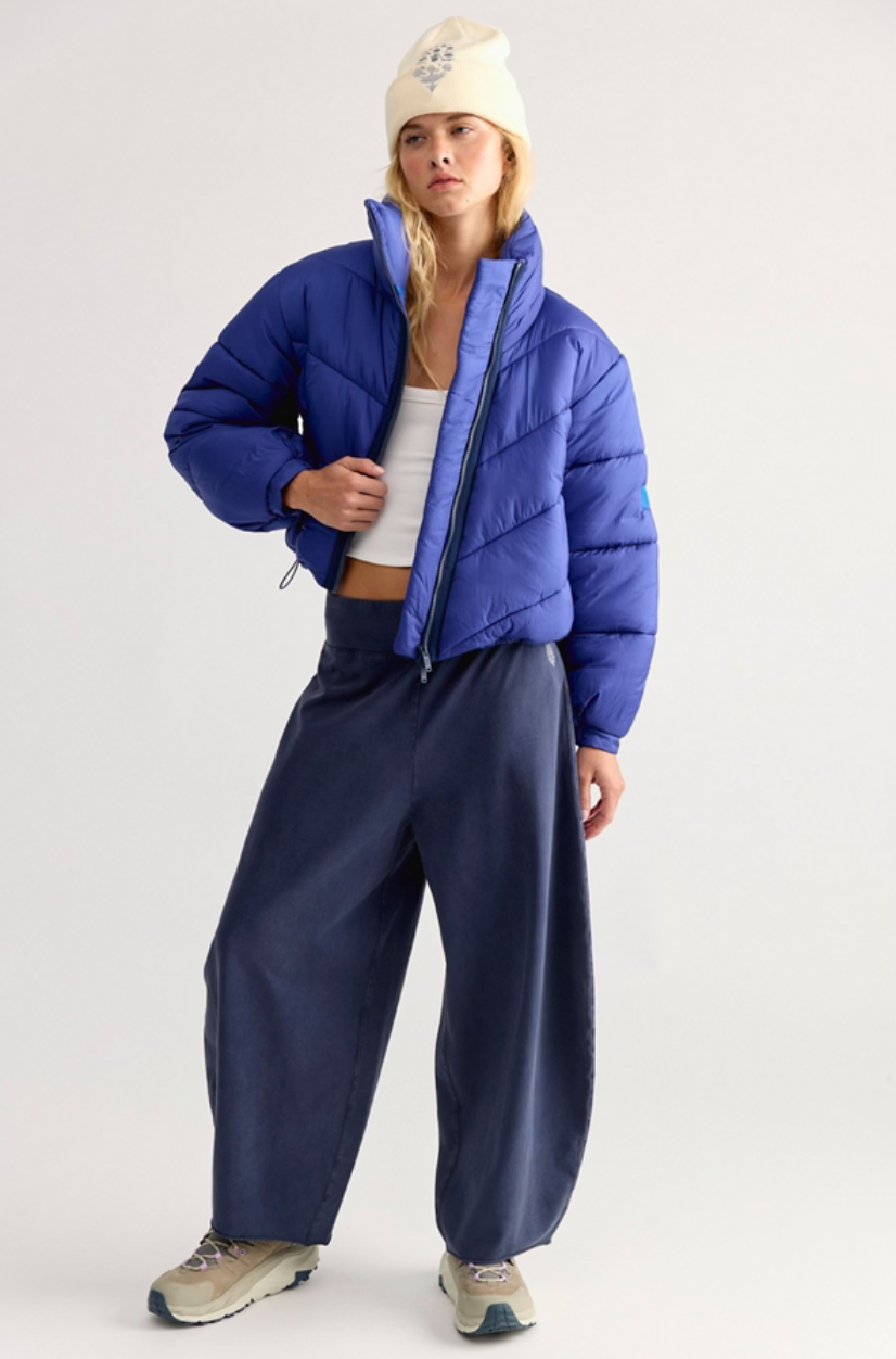 Hot Shot Easy Pant | True Navy | Free People