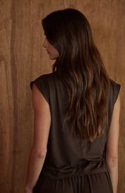 Nolita Sleeveless Top Chocolate