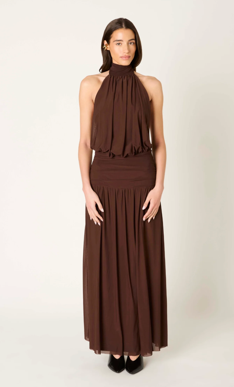 Rose Dress | NIA | Chocolate