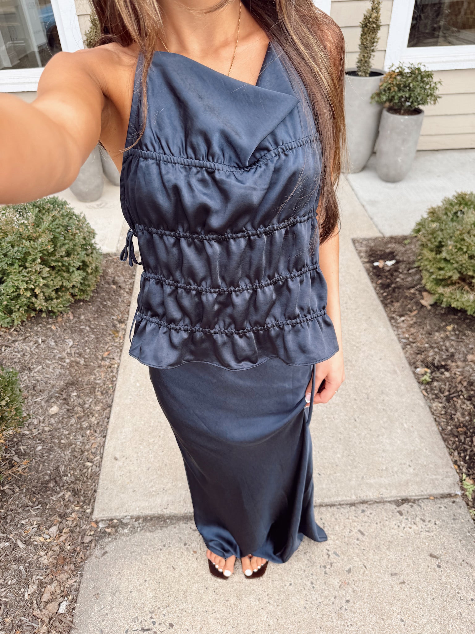 Balboa Top in Midnight