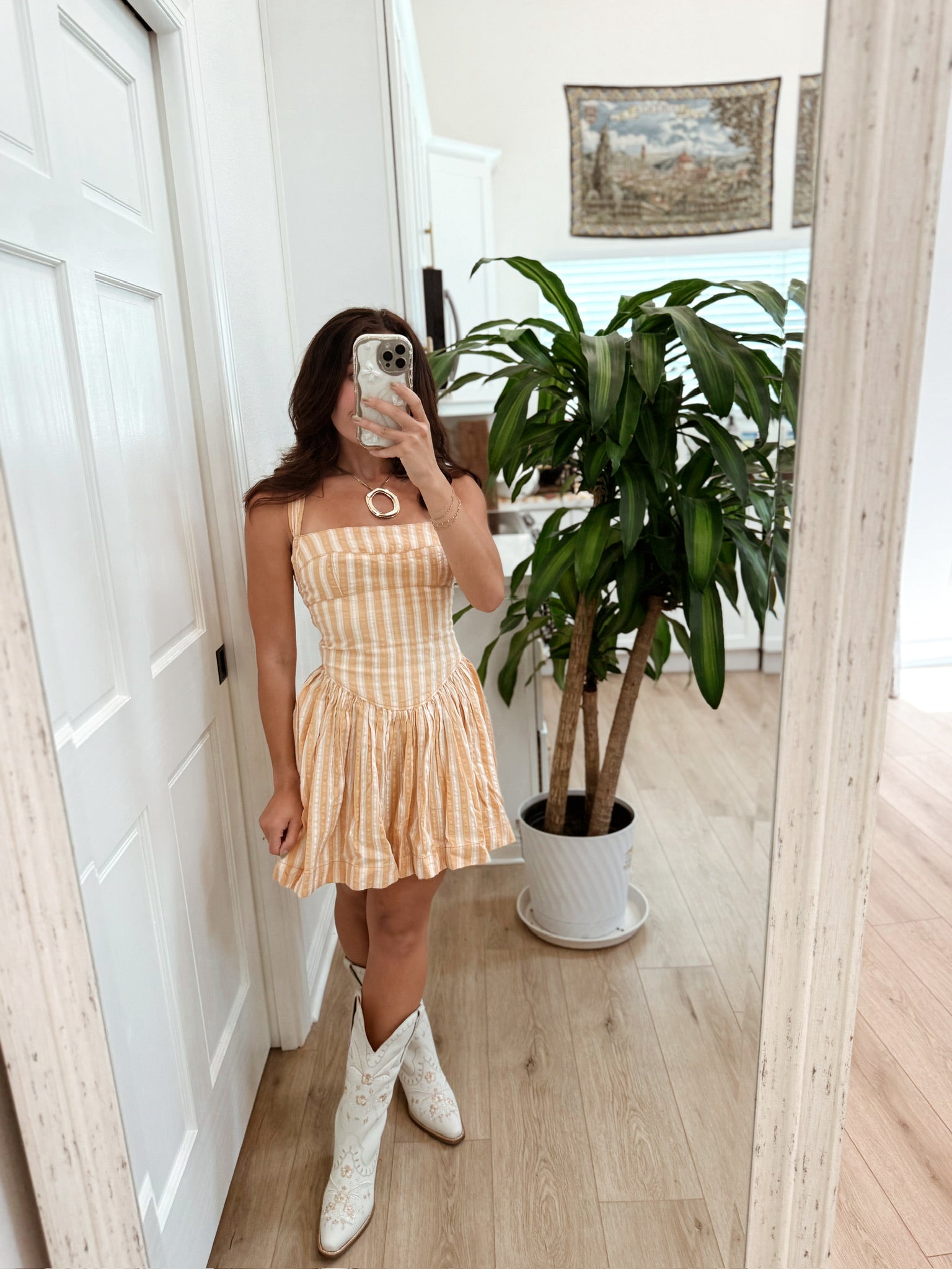 Laurel Plaid Mini | Neutral Combo | Free People