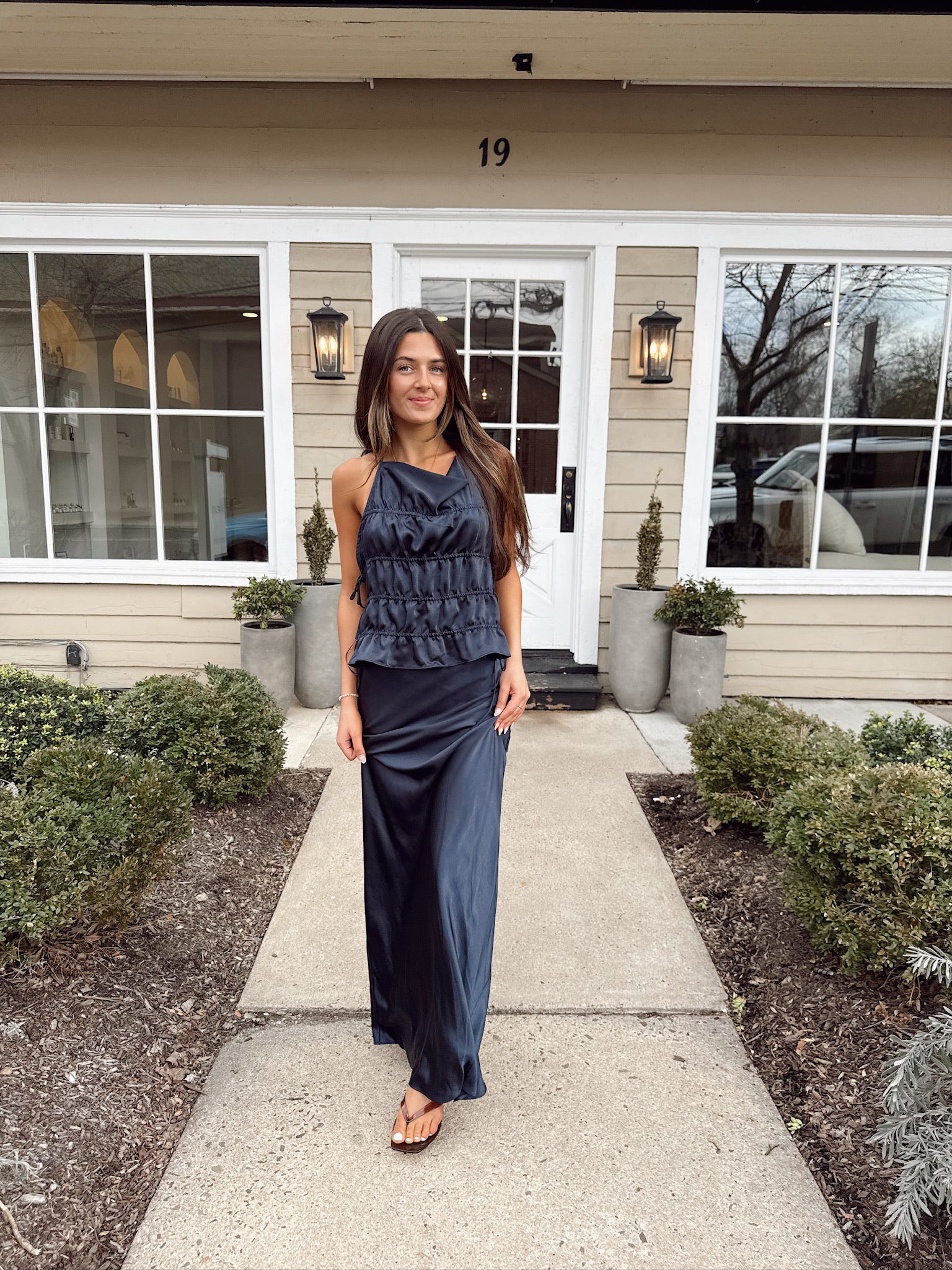 Ravello Skirt in Midnight