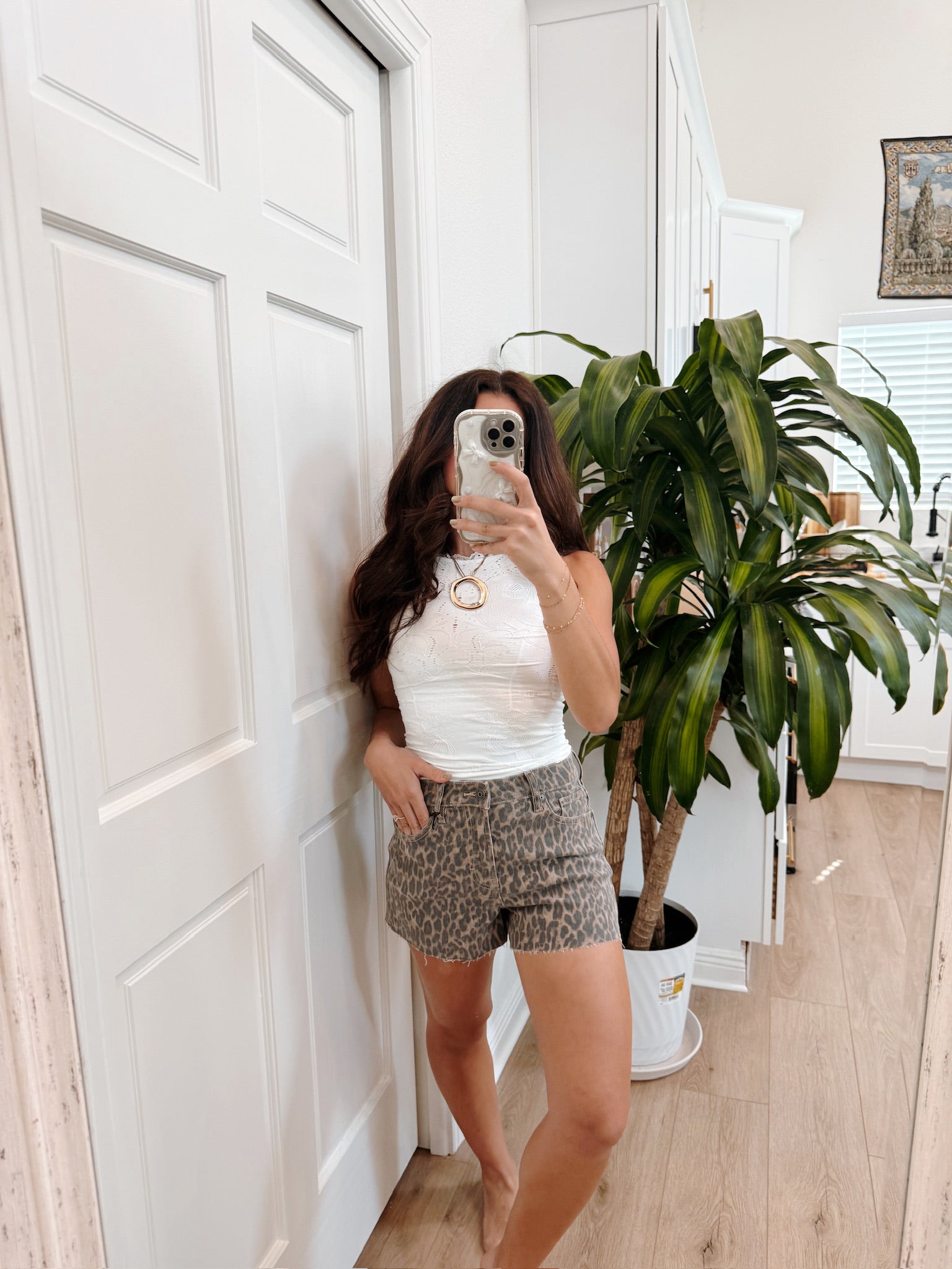 Kenzie High Rise Short Cheetah