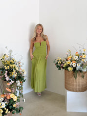 Beverly Dress | Peridot | NIA