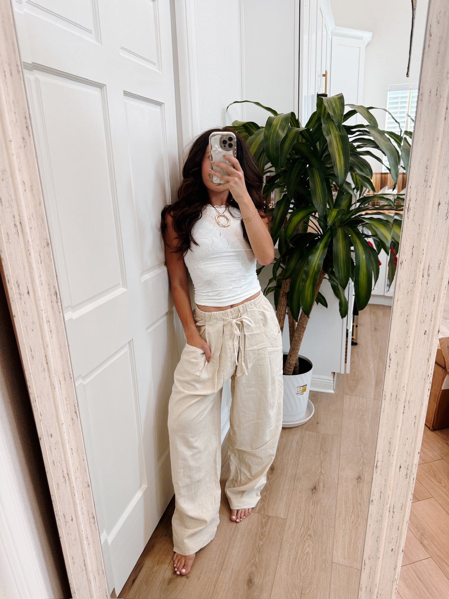 Chambers Laidback Pull-On Pant Summer Sand | Free People