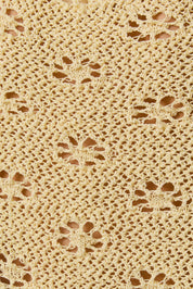 Flower Child Poncho Light Yellow