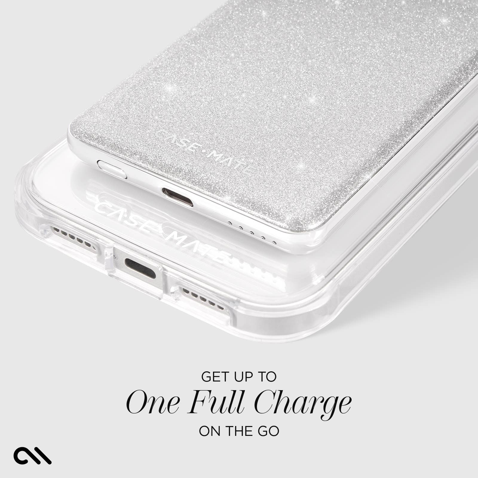 Case-Mate MagSafe Portable Charger Power Bank: Floral Gems