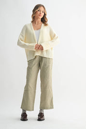 Lightweight Knit Cardigan Sweater