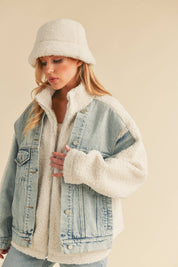 Aspen Denim Sherpa Jacket