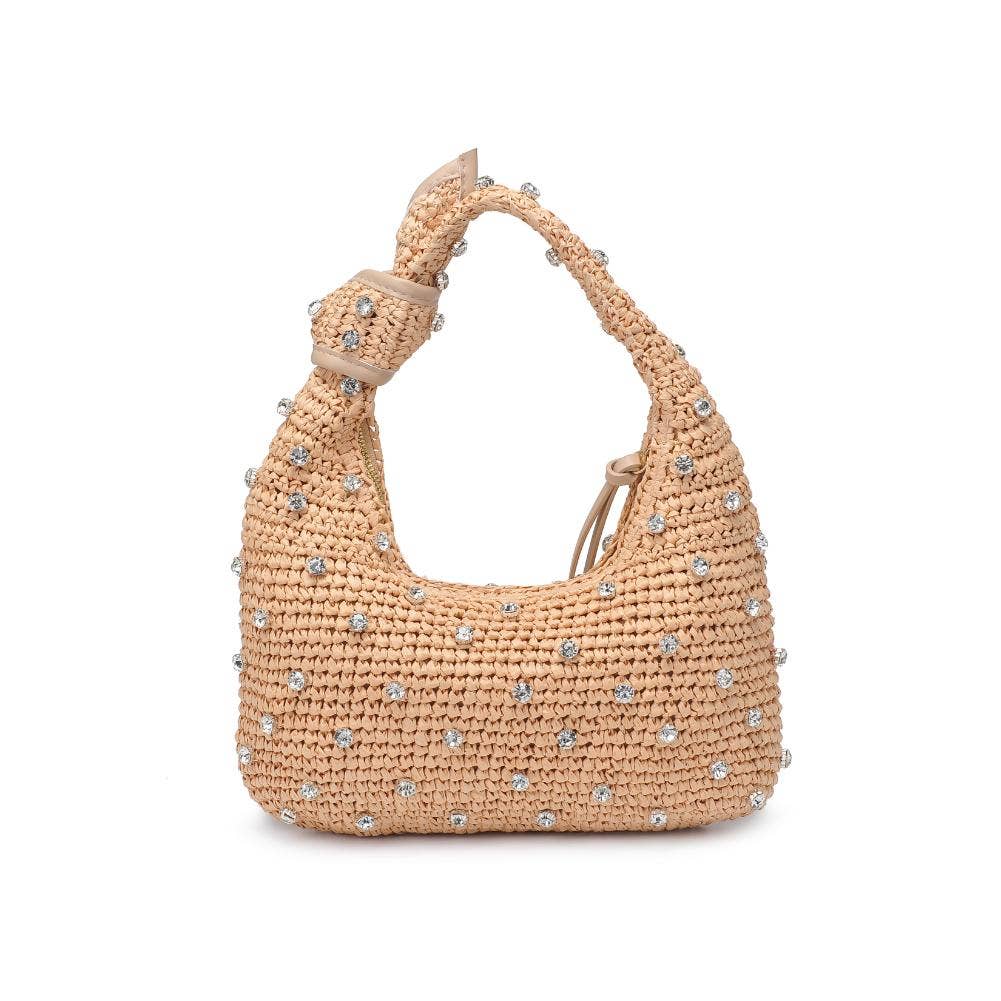 Jessa Straw Summer Beach Shoulder Bag