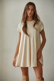 Forever My Babydoll Dress Cream