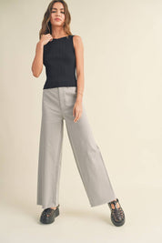 Easy Layering Sleeveless Top Black