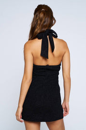 Dylann Halter Knit Dress Black