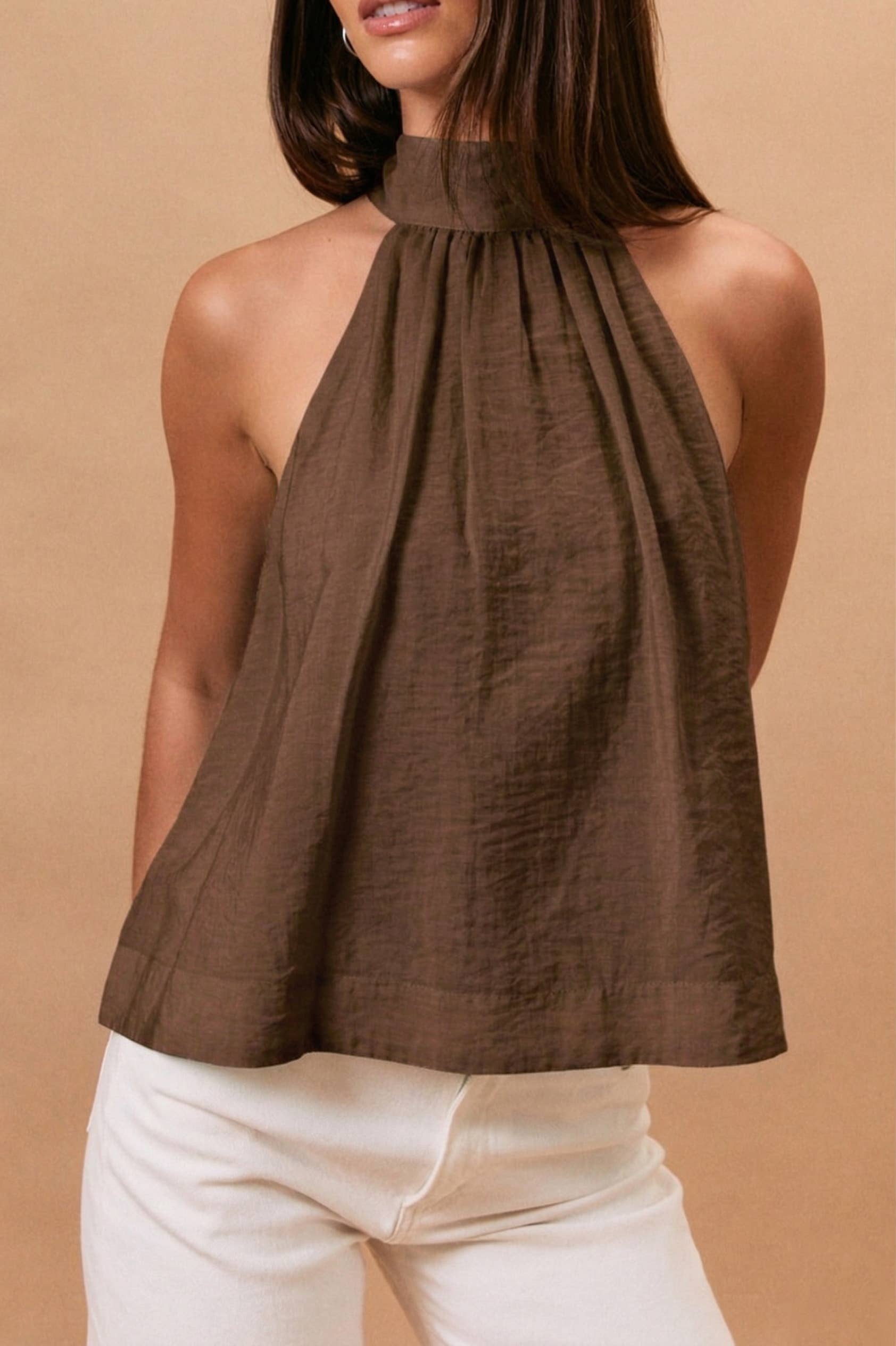 Haven Halter Brown