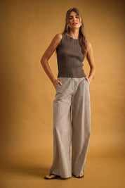 Easy Layering Sleeveless Top Black