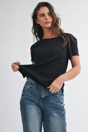 Everyday Oversized Tee Black
