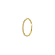Waterproof Gold Dainty Diamond Ring Band