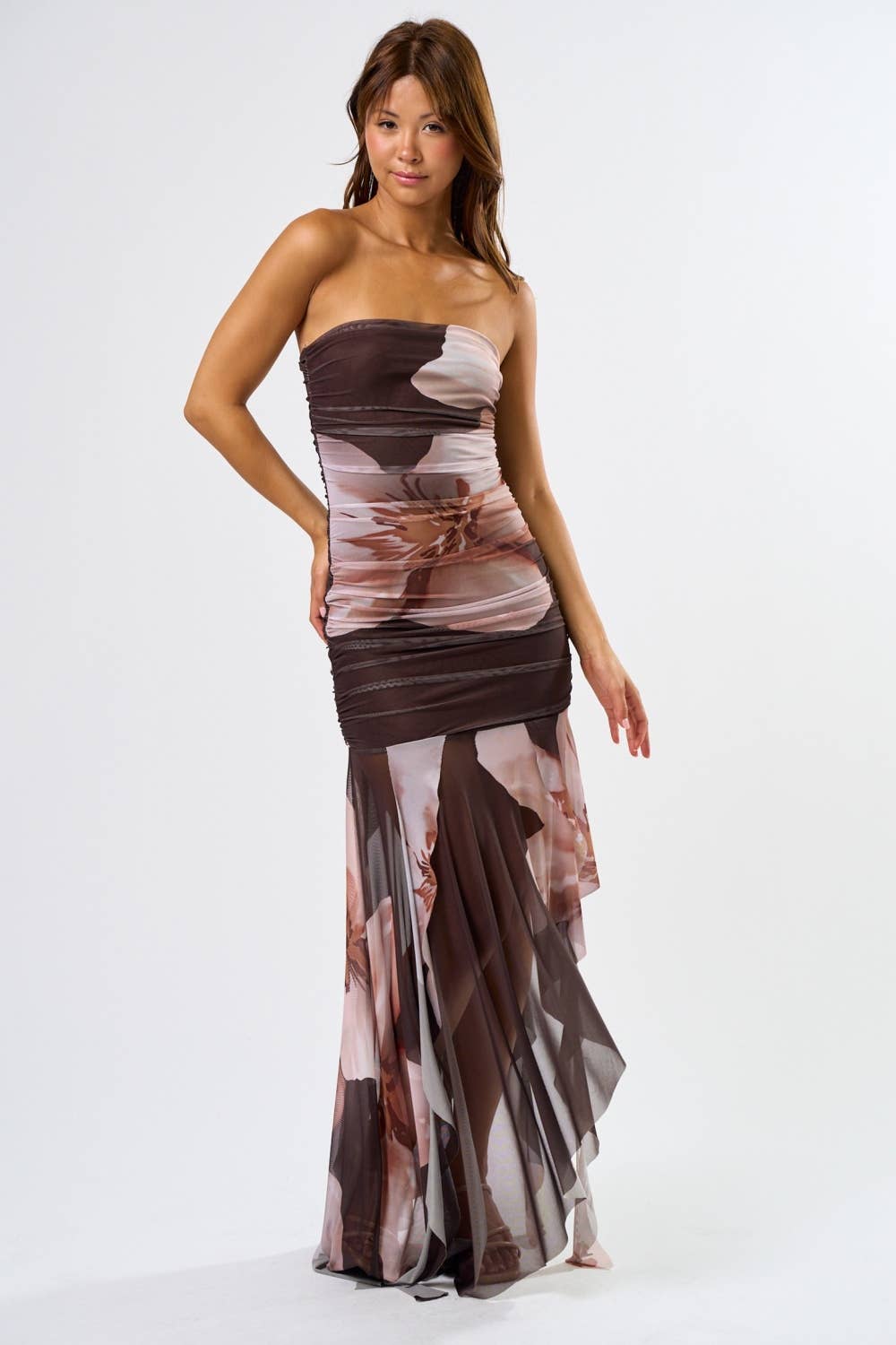 Found You Here Mesh Maxi