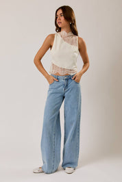 Lulu Lace Top Cream