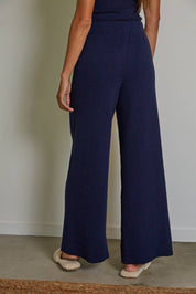 Andre Knit Sweater Set Navy