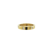 Waterproof Gold Diamond Ring Band