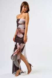 Found You Here Mesh Maxi