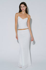Needy Set White Lace