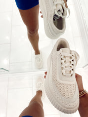 Knit Sandstone Sneaker