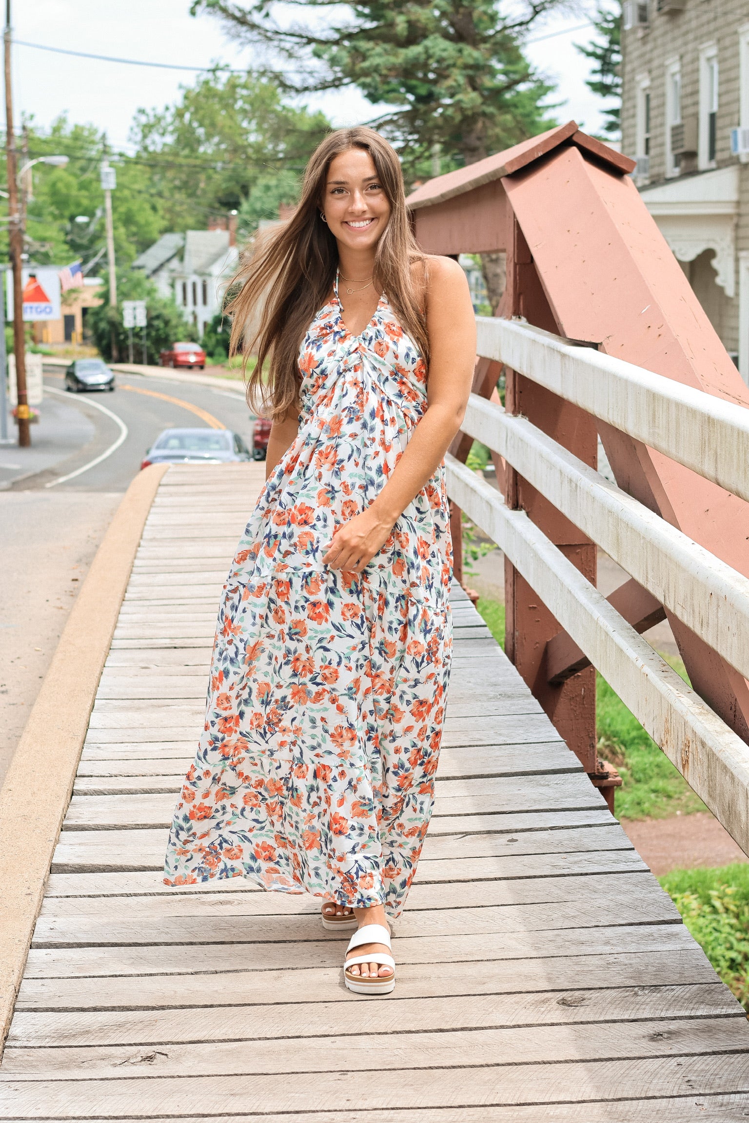 Island Getaway Maxi Orange